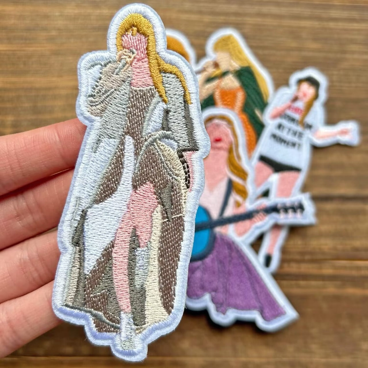 Super Pop Singer Patches (Iron-On)