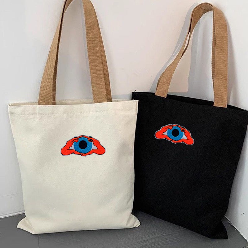 Big-Eyed Monster Patches (Iron-On)