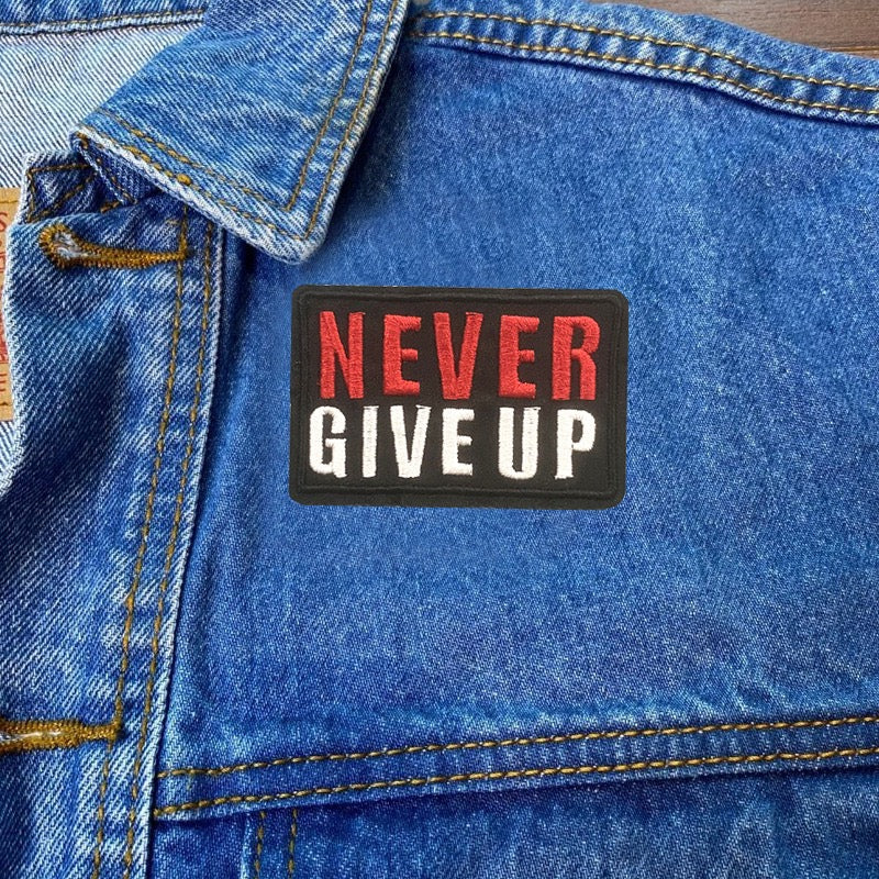 Inspirational Words Patches (Iron-On)