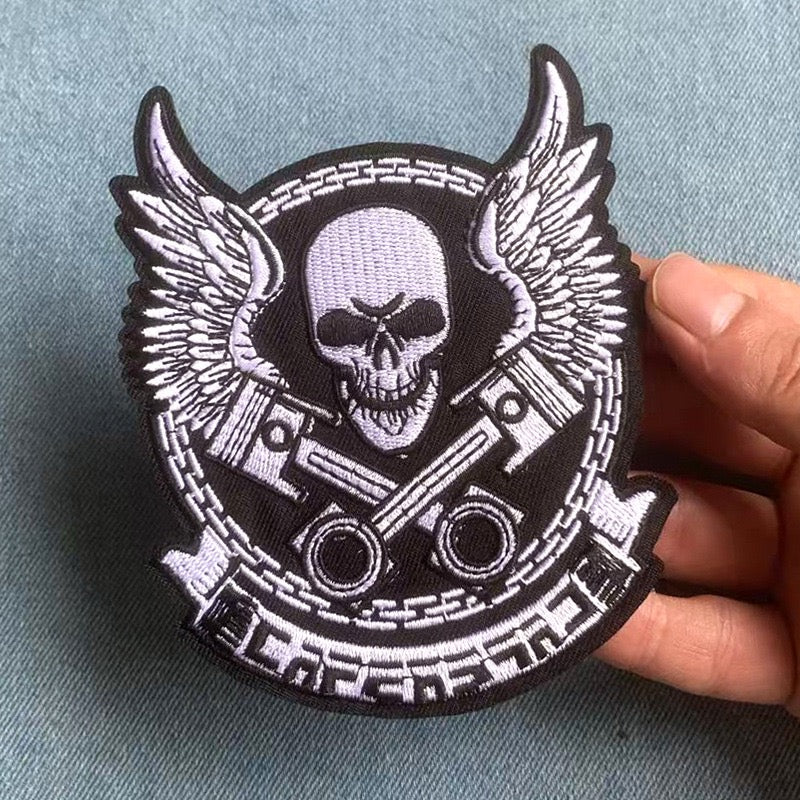 Skull Patches (Iron-On)
