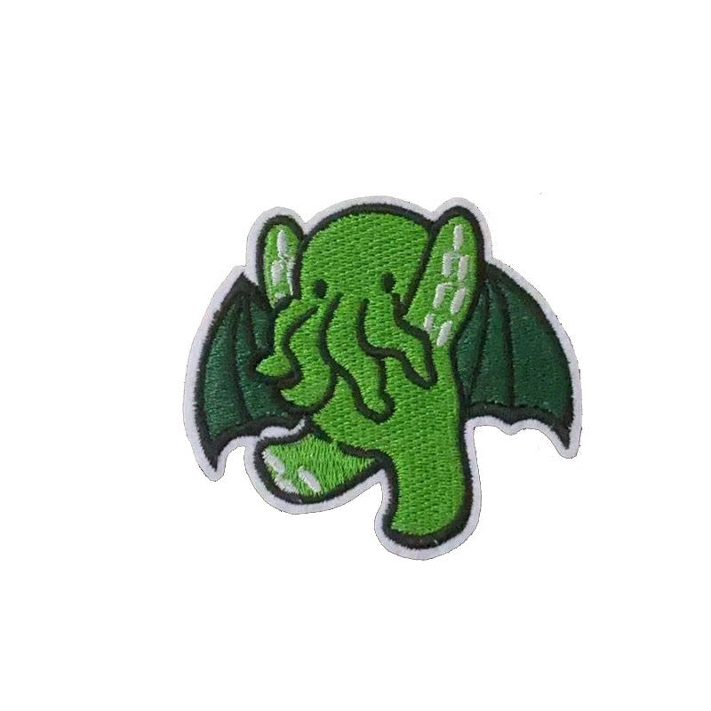Green Animals Patches (Iron-On)