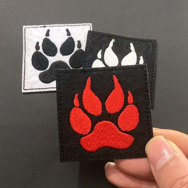 Bear Paw Patches (Iron-On)