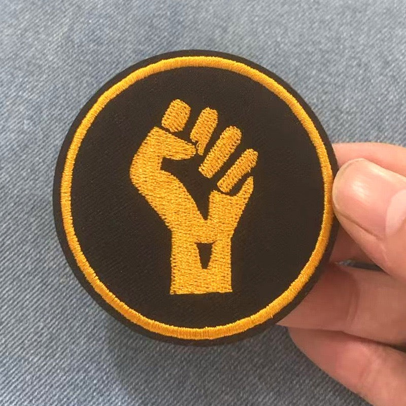 Hand Gesture Patches (Iron-On)