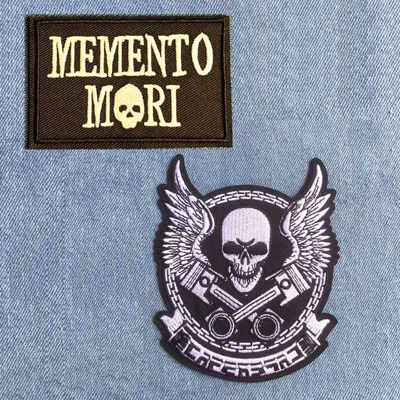 Skull Patches (Iron-On)