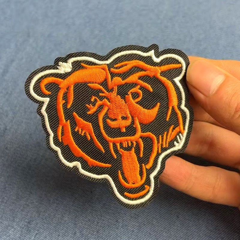 Tiger & Bear Patches (Iron-On)