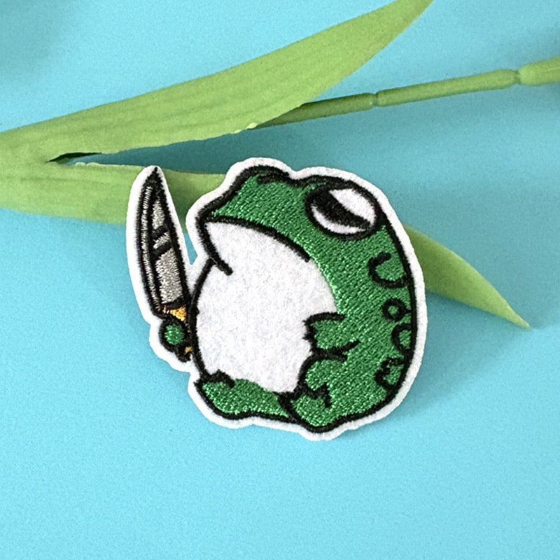 Green Animals Patches (Iron-On)