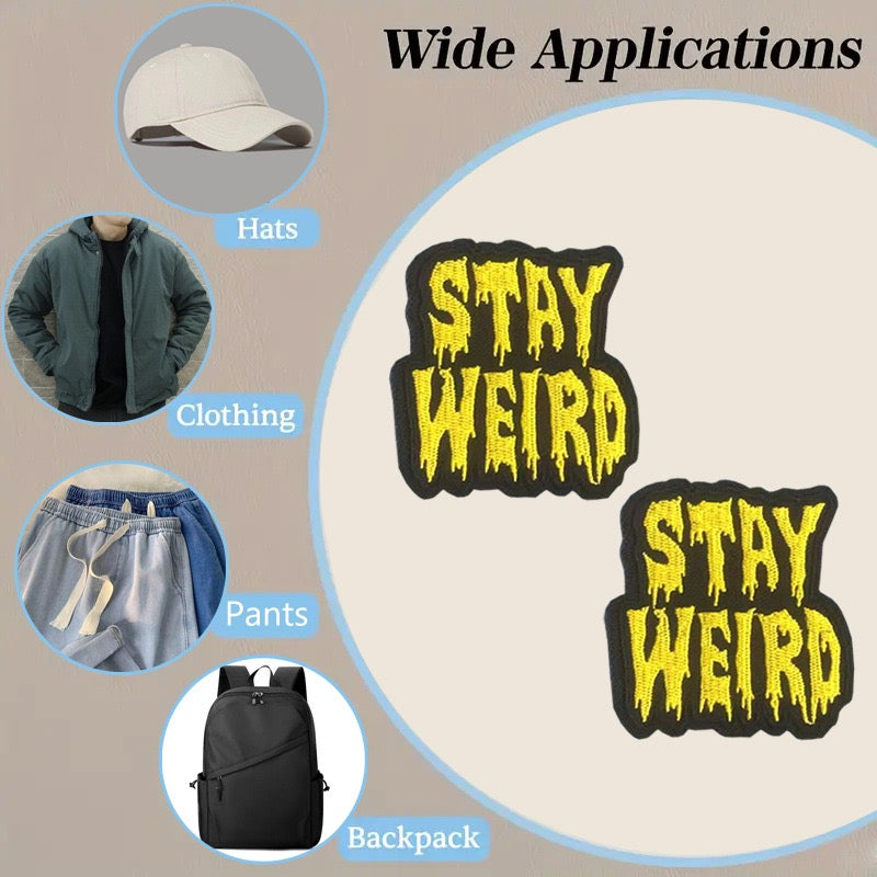 Inspirational Words Patches (Iron-On)