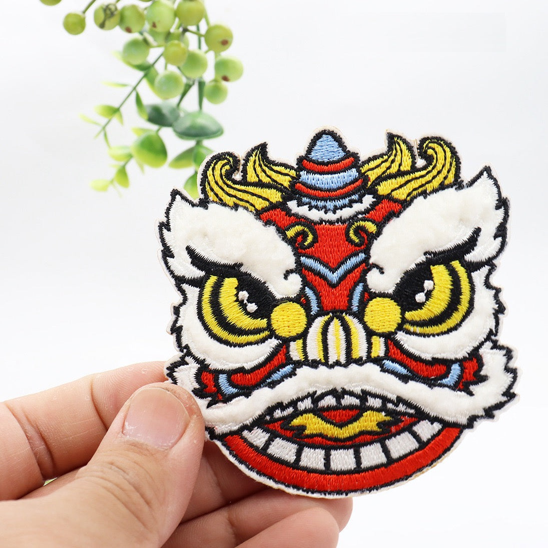 Fortune Lion Dance Patches(Stick-On)