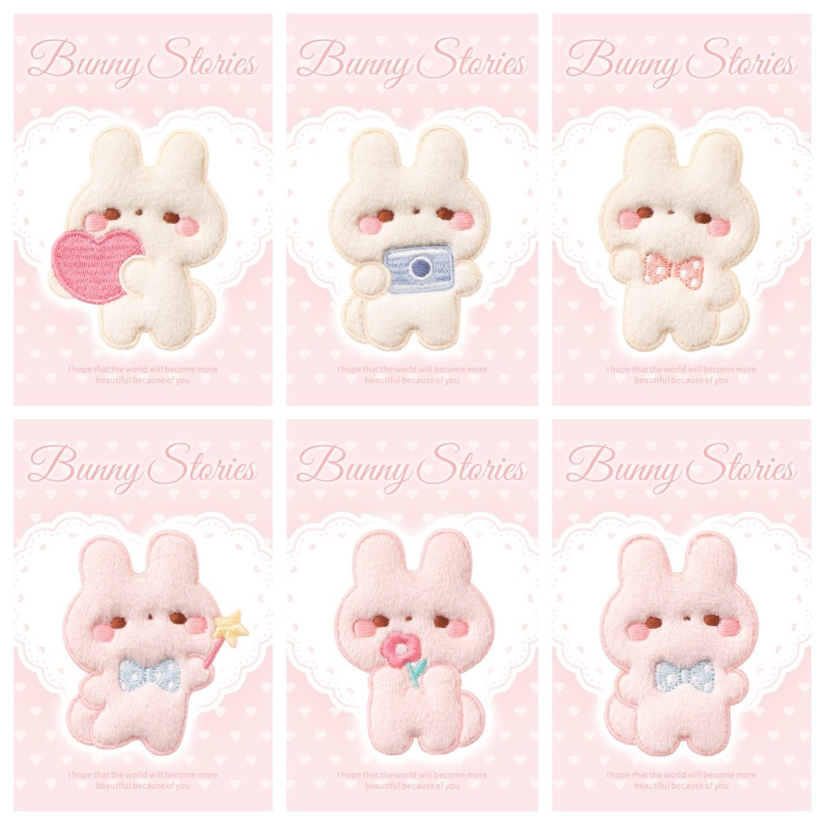 Little Bunny Buddy Embroidered Patches - Multiple Designs Available - CheerCove