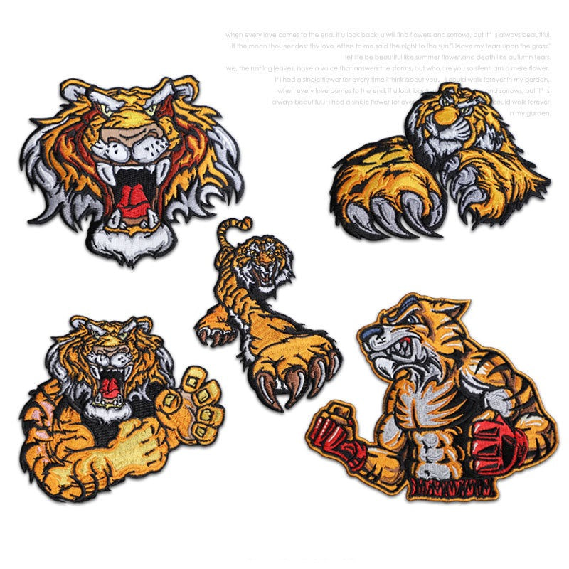 Tiger Warrior Patches(Stick-On)