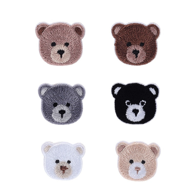 Little Bear Embroidered Patches - Multiple Designs Available - CheerCove