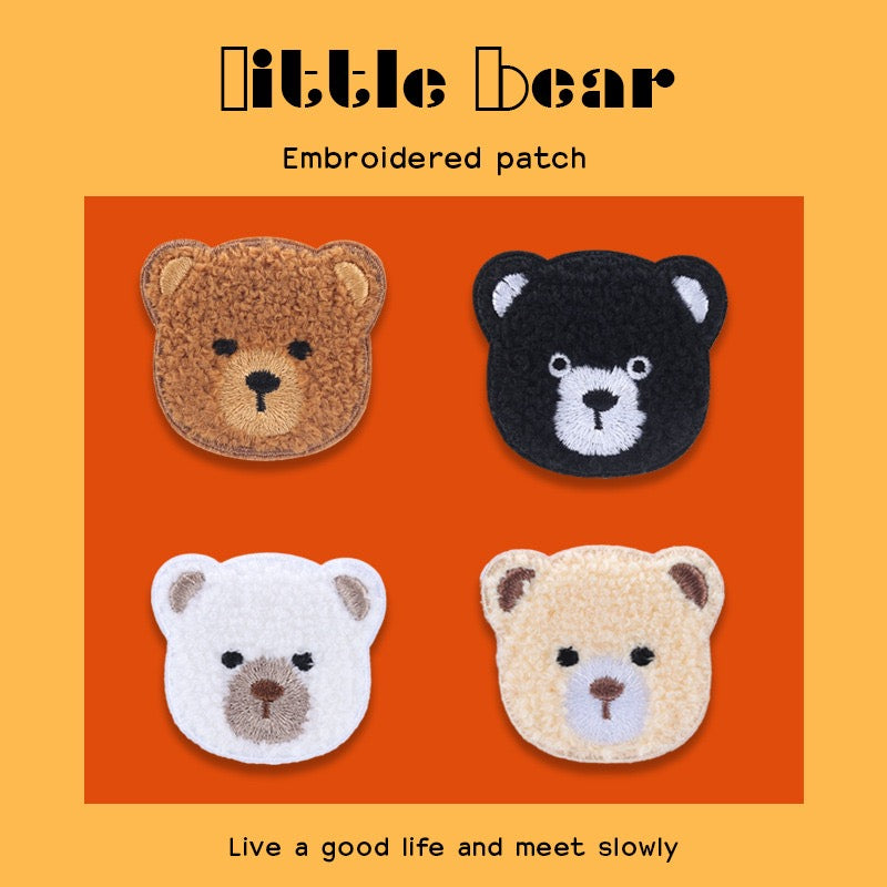 Bear Cub Embroidered Patches - Multiple Designs Available - CheerCove
