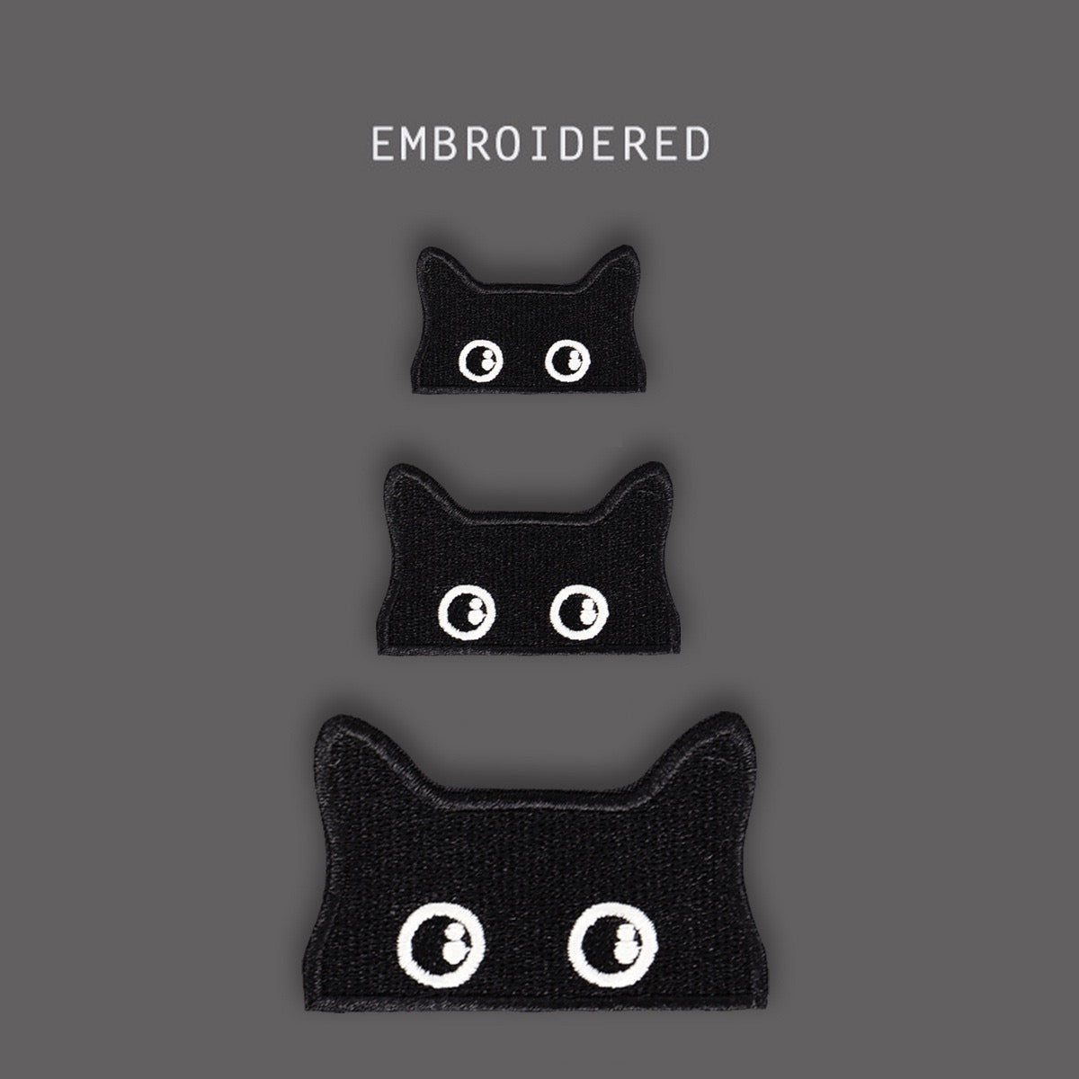 Peeking Cat Patches(Stick-On)