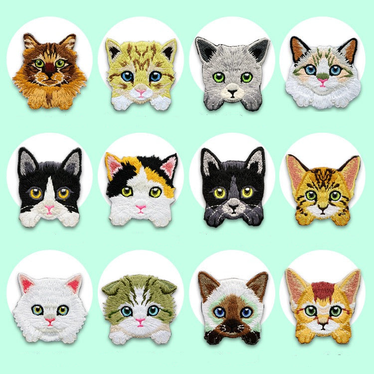 Realistic Cat Patches(Stick-On)