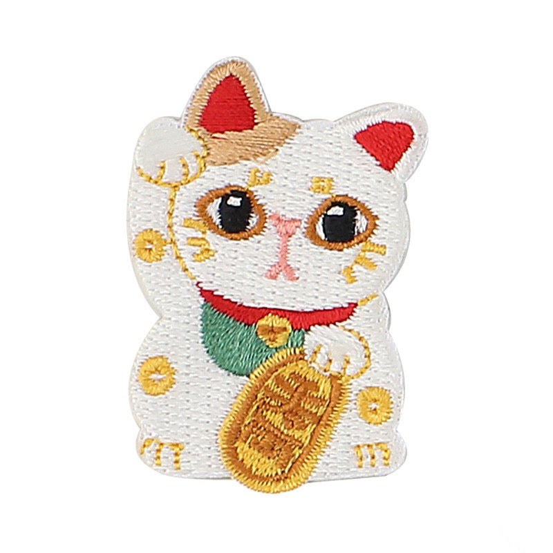 Lucky Cat & Shrine Patches(Stick-On)