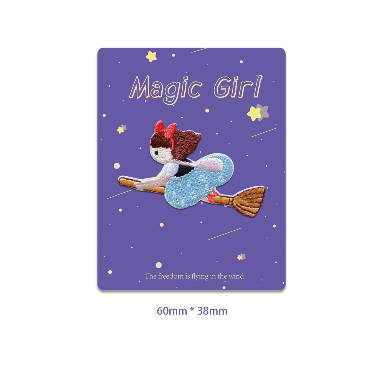 Magic Girl Embroidered Patches - Multiple Designs Available - CheerCove