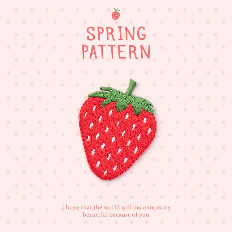 Strawberry Patches (Iron-On)