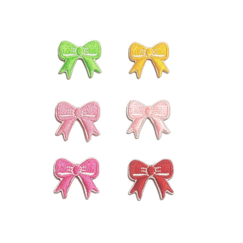 Bow Tie, Flower and Bow Embroidered Patches - Multiple Designs Available - CheerCove