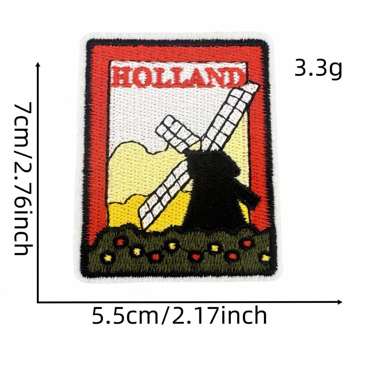 World Landmarks Patches (Iron-On)
