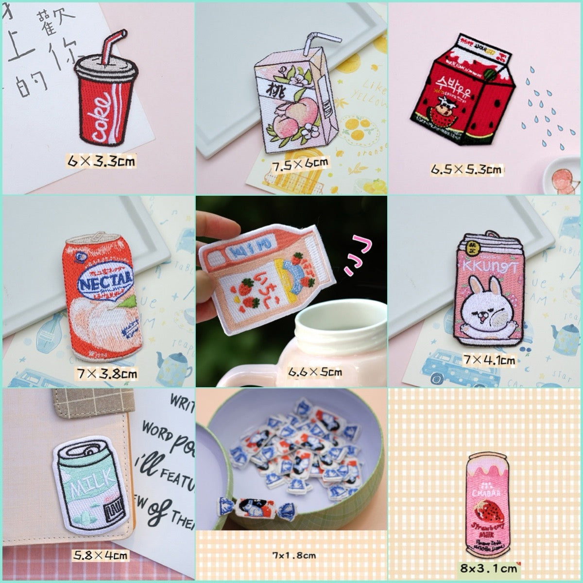 Popular Drink ② Patches(Stick-On)
