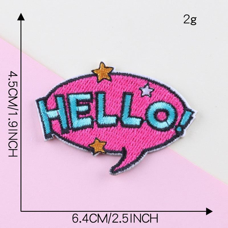 Sassy Phrases Embroidered Patches - Multiple Designs Available - CheerCove