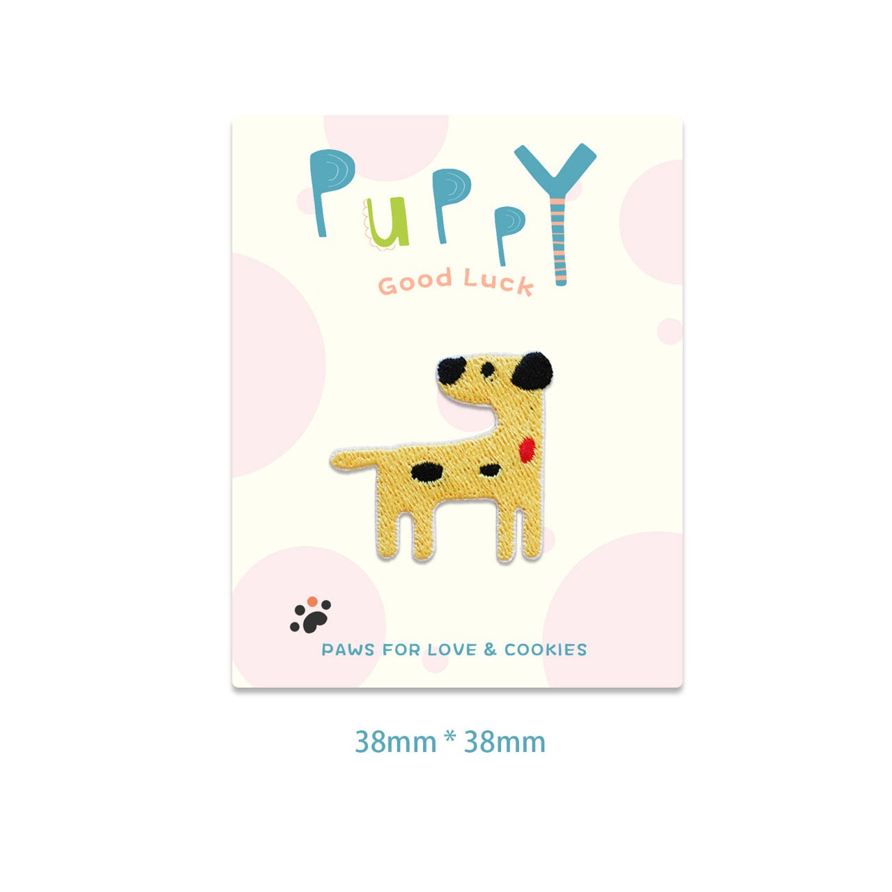 Spotted Puppy Embroidered Patches - Multiple Designs Available - CheerCove