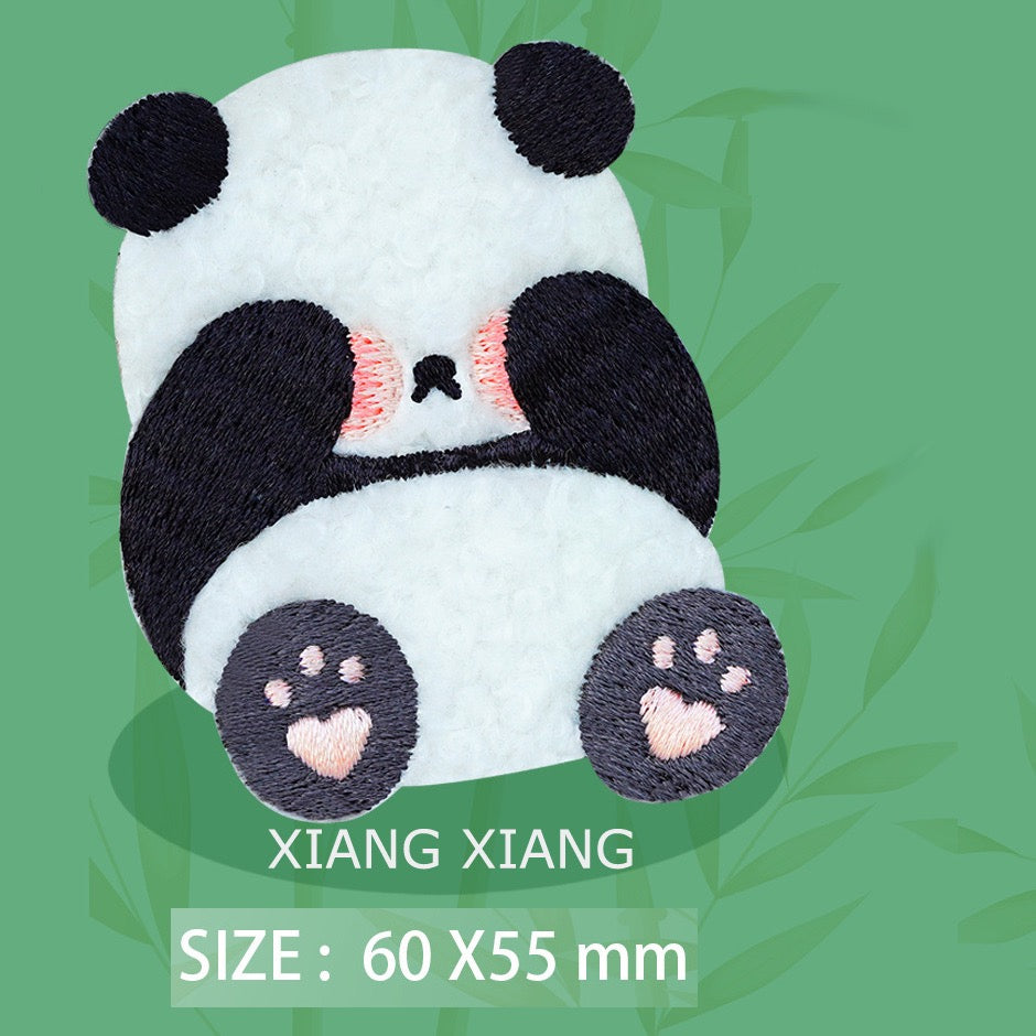 Popular Panda Embroidered Patches - Multiple Designs Available - CheerCove