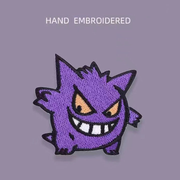 Purple Phantom Graffiti Patches(Stick-On)