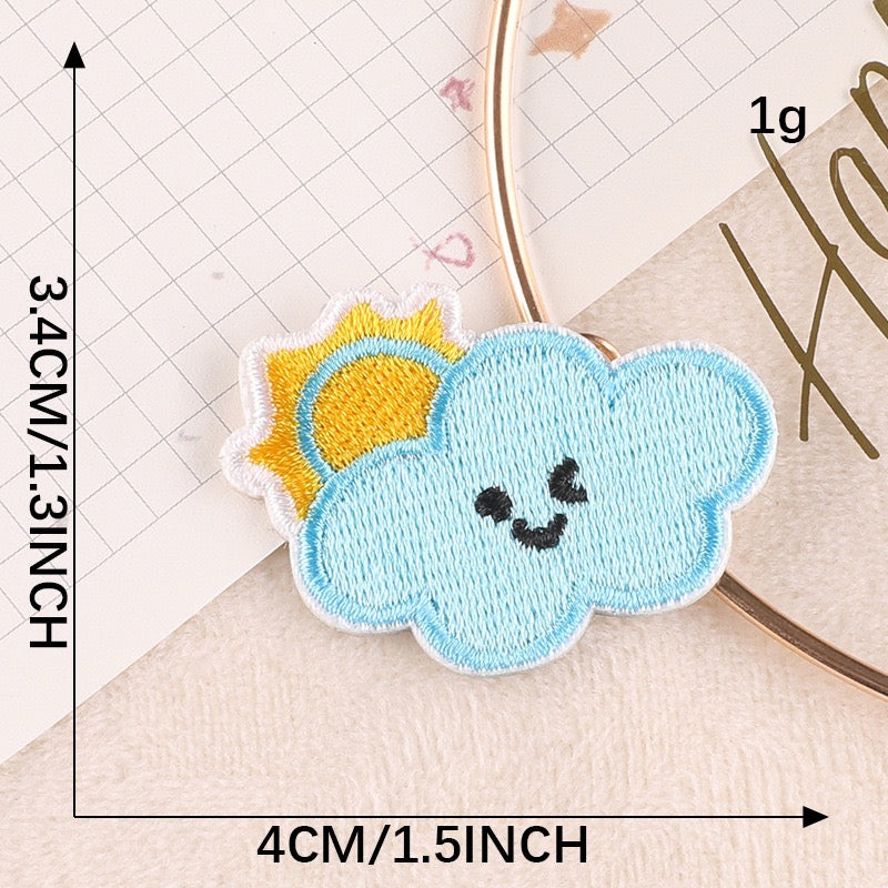 Wonderful Day Embroidered Patches - Multiple Designs Available - CheerCove