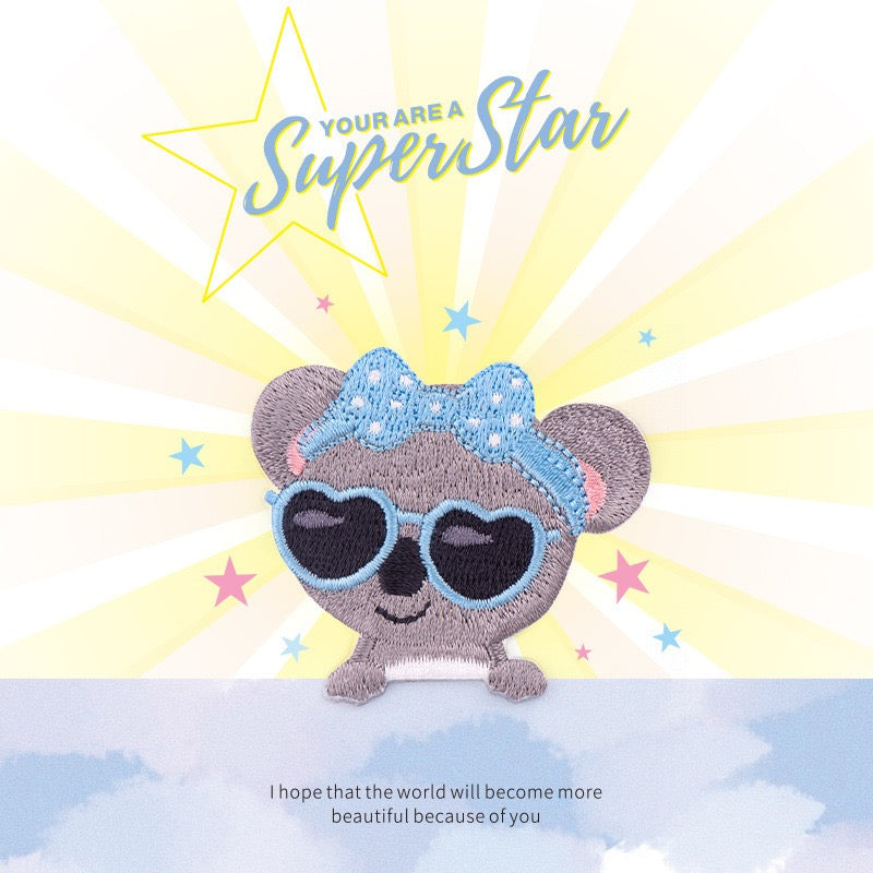 Super Star Embroidered Patches - Multiple Designs Available - CheerCove