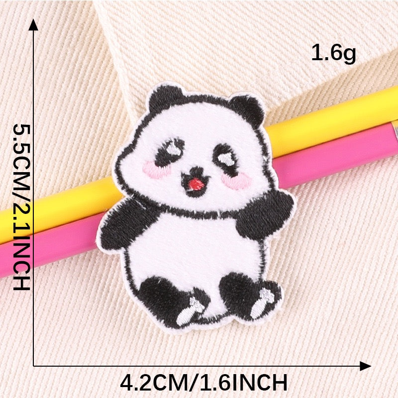 Panda Playland Embroidered Patches - Multiple Designs Available - CheerCove