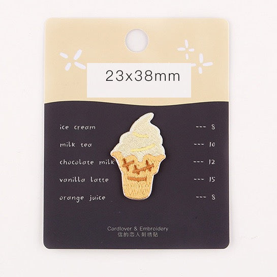 Sweet Ice Cream  Patches(Stick-On)