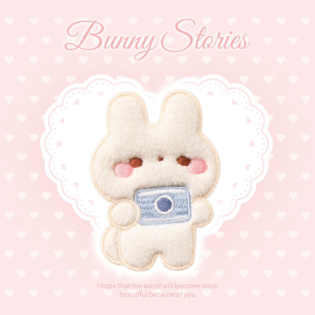 Little Bunny Buddy Embroidered Patches - Multiple Designs Available - CheerCove