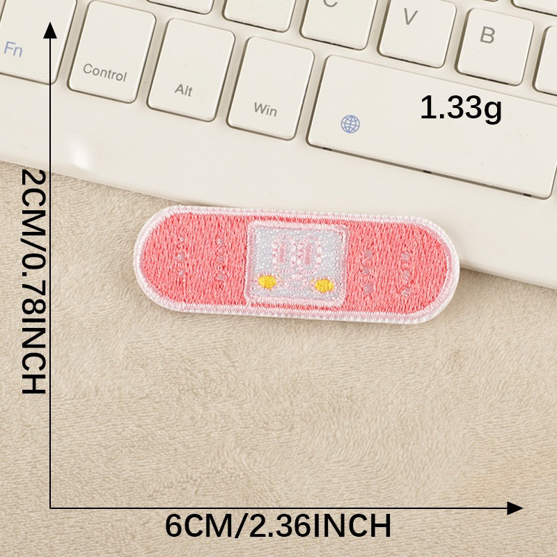 Everyday Words Embroidered Patches ① - Multiple Designs Available - CheerCove