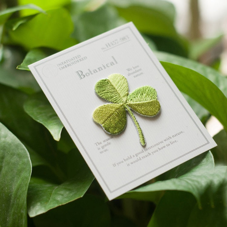 Lucky Four-Leaf Clover Embroidered Patches - Multiple Designs Available - CheerCove
