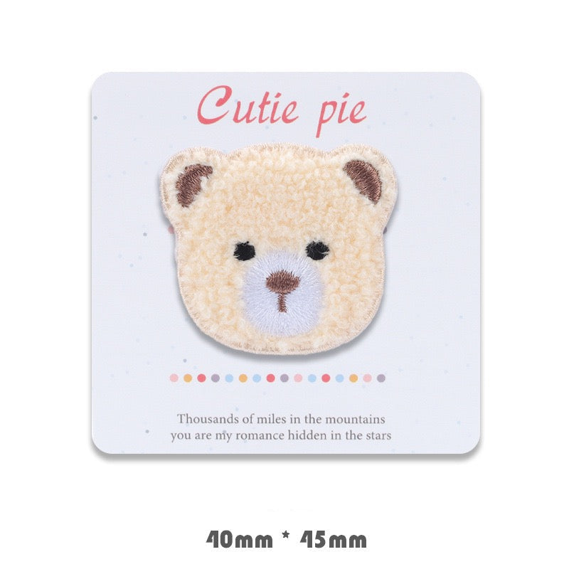 Bear Cub Embroidered Patches - Multiple Designs Available - CheerCove