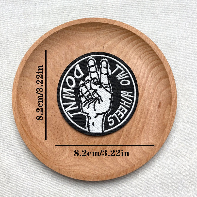 Hand Gesture Patches (Iron-On)