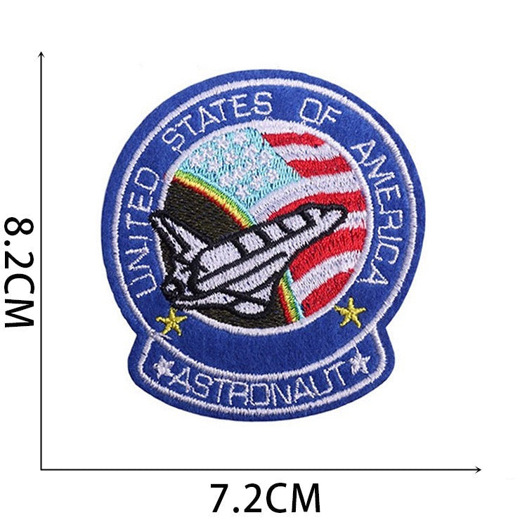 Space Exploration ① Patches (Iron-On)