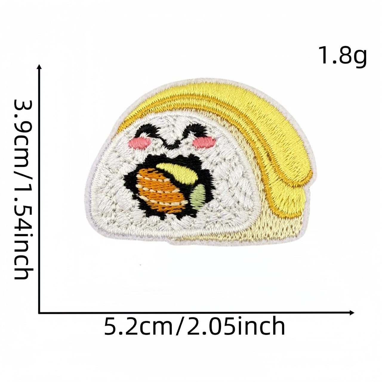 Sushi Patches (Iron-On)