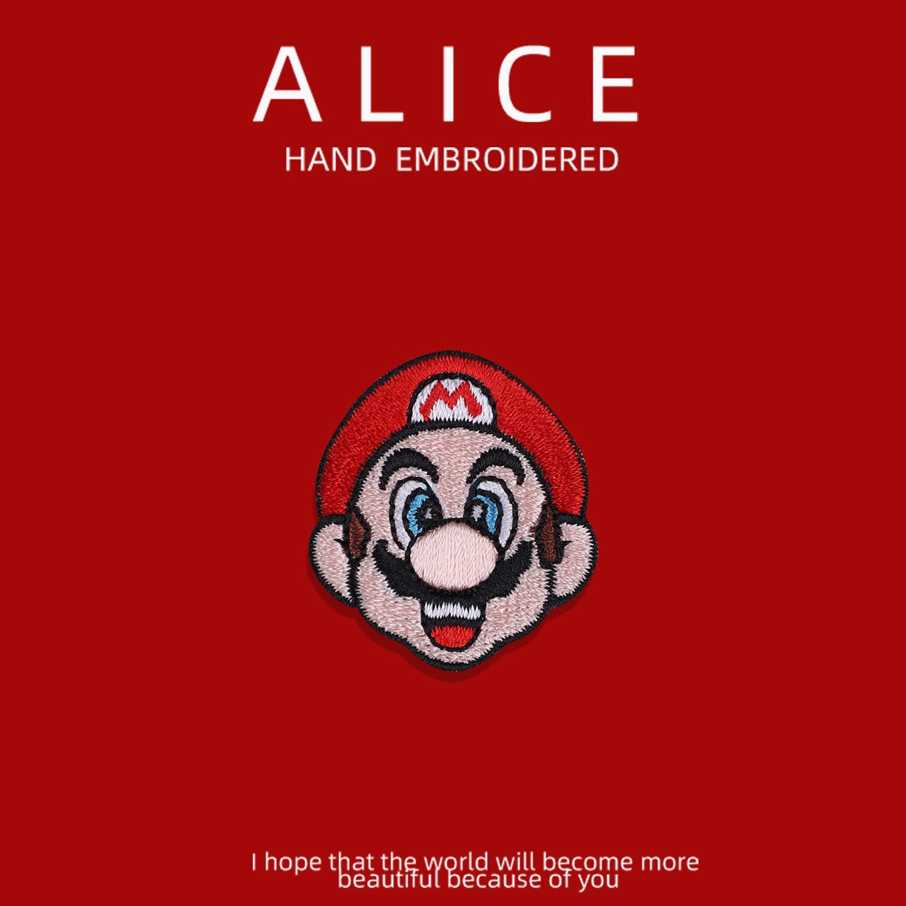 Retro Plumber Hero Patches(Stick-On)