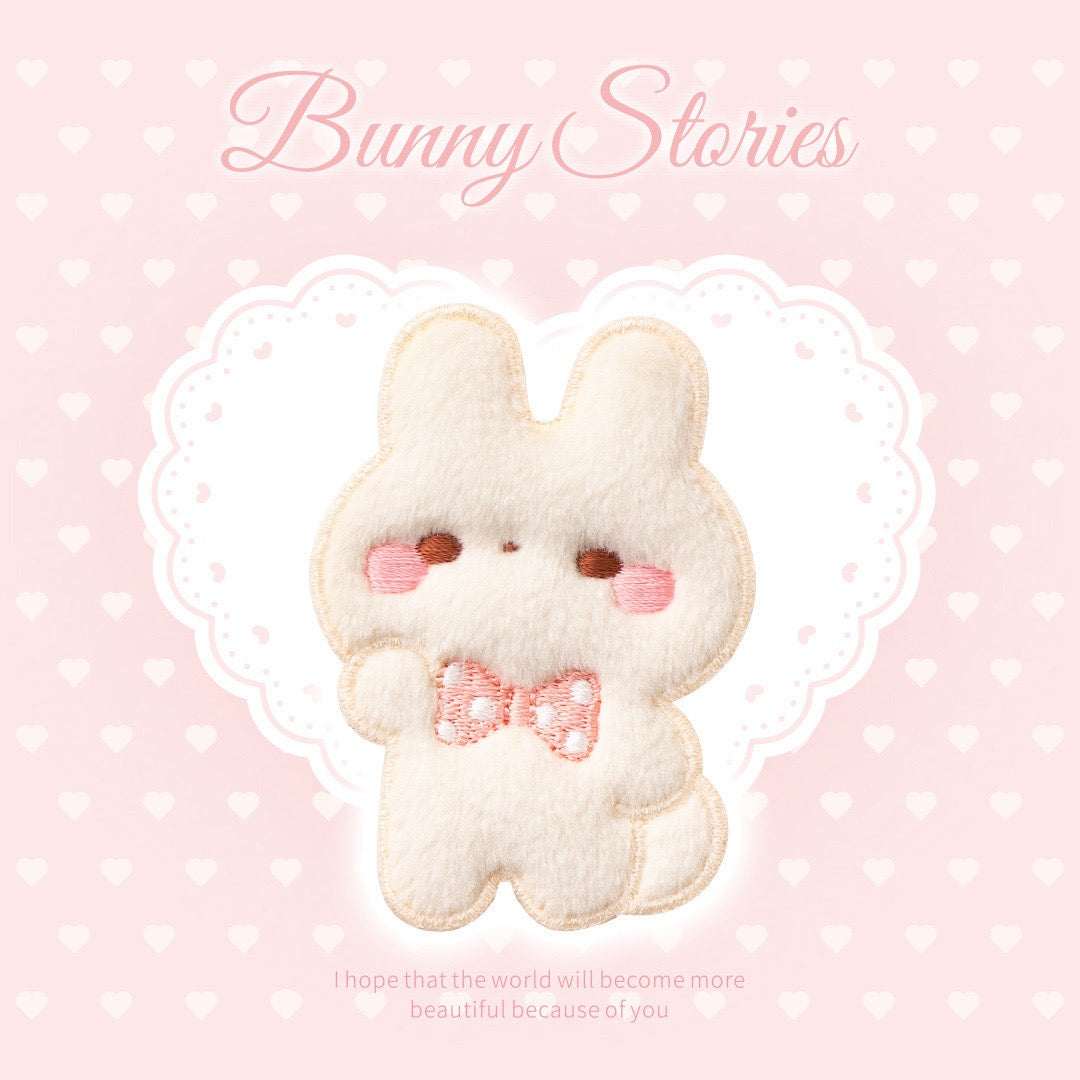 Little Bunny Buddy Embroidered Patches - Multiple Designs Available - CheerCove