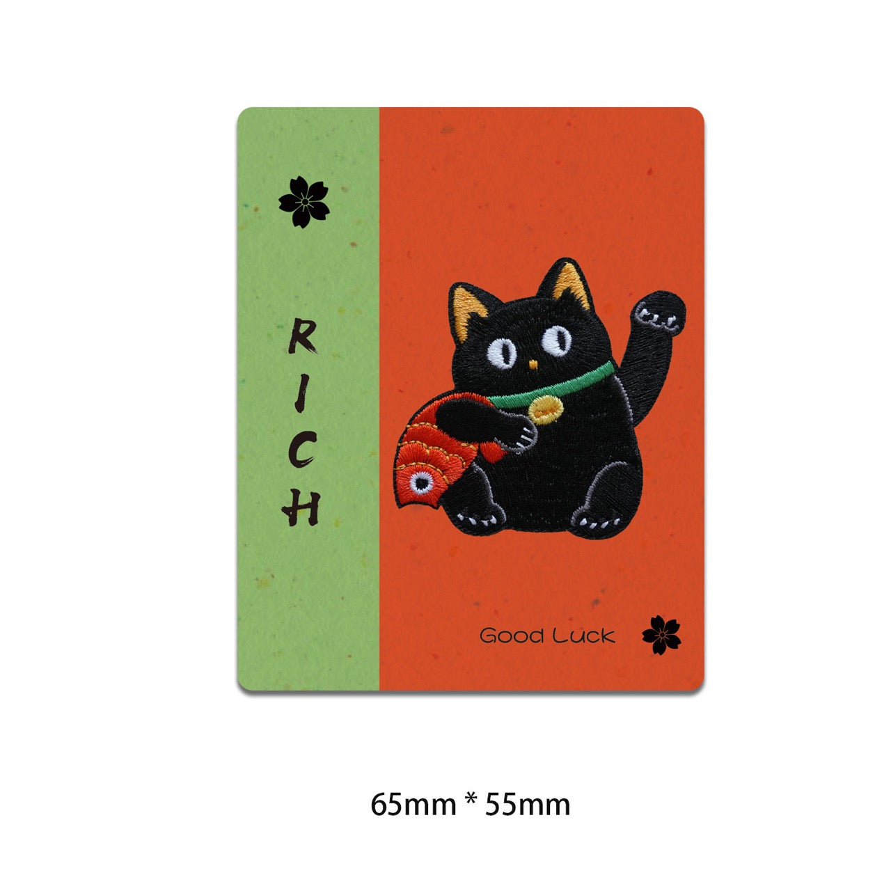 Lucky Beckoning Cat Patches(Stick-On)