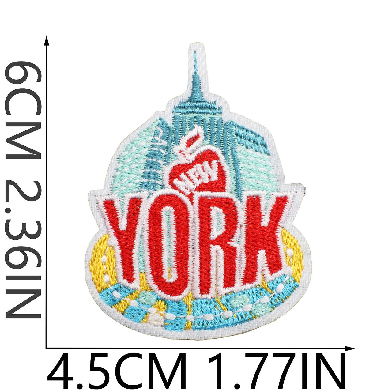 New York Patches (Iron-On)