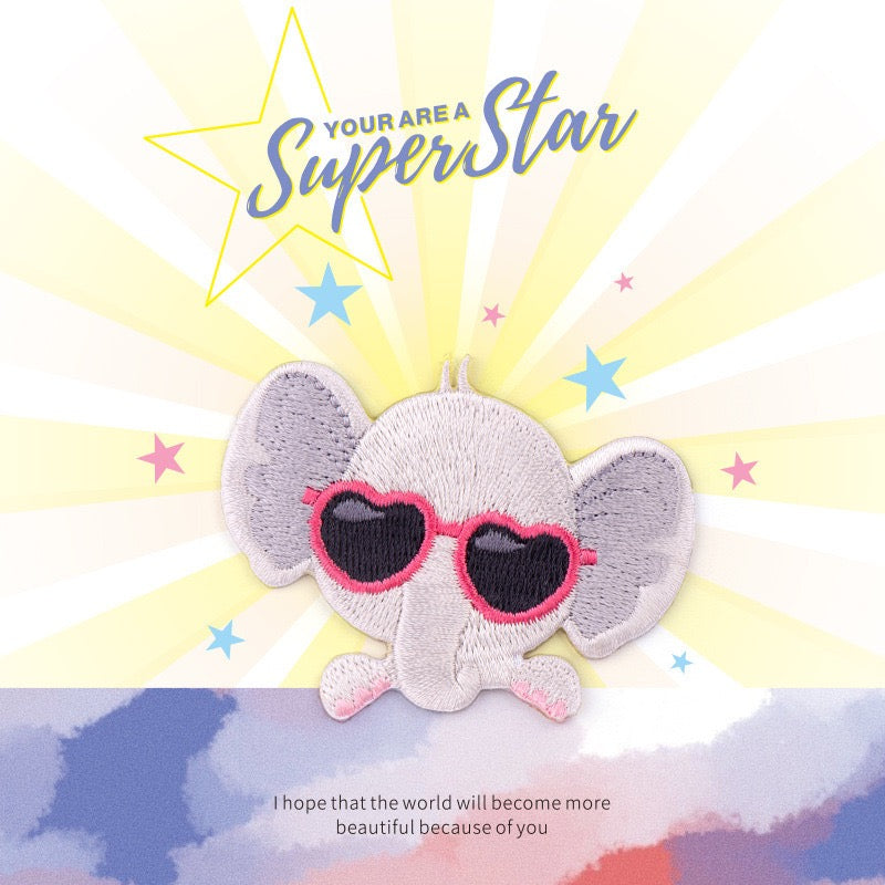 Super Star Embroidered Patches - Multiple Designs Available - CheerCove