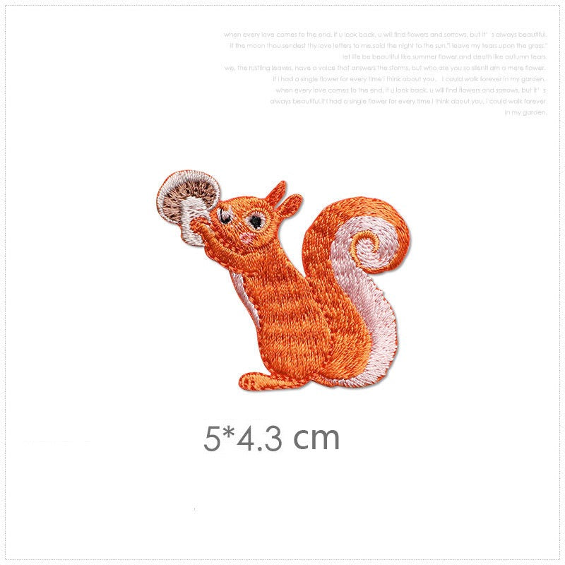 Squirrel  Patches(Stick-On)