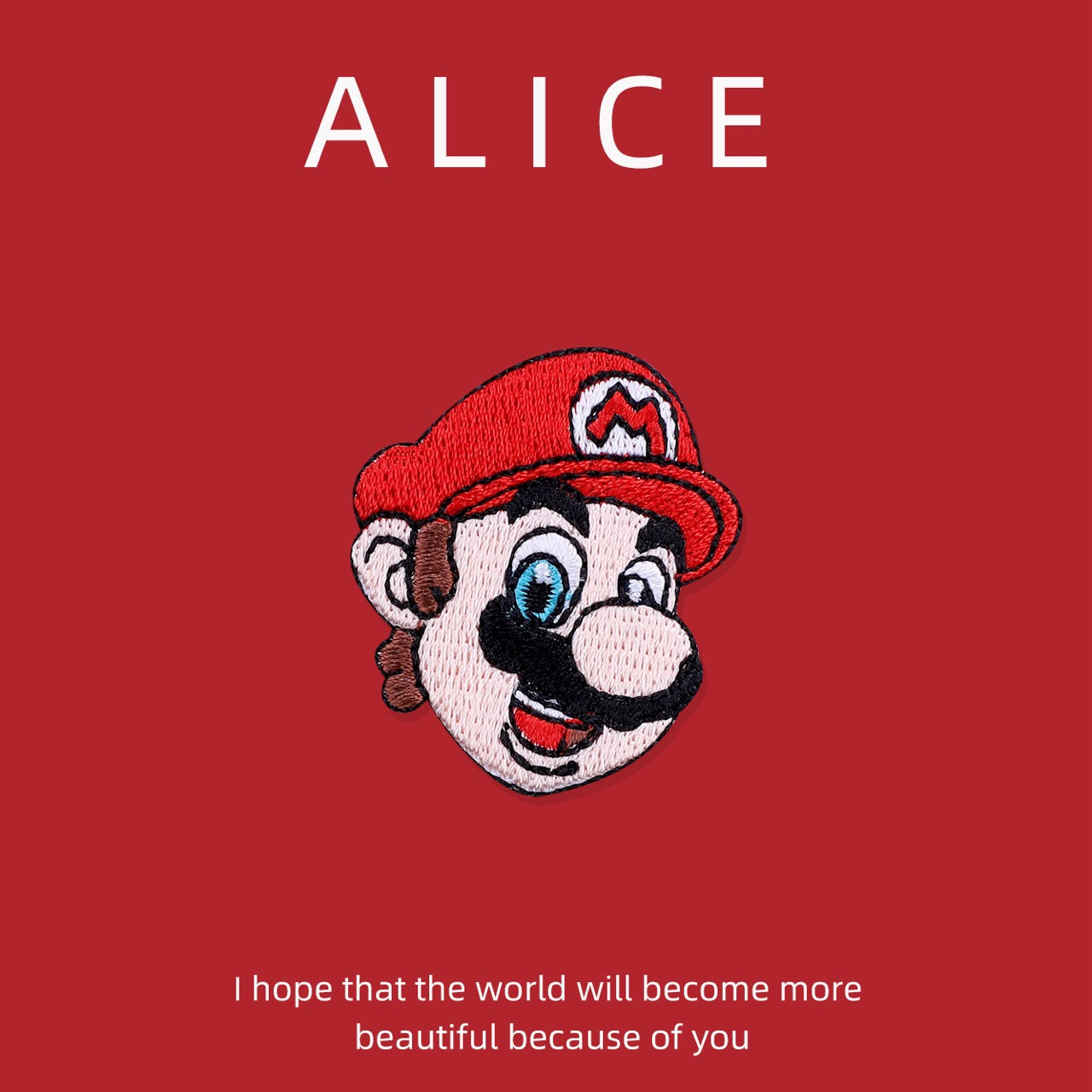 Retro Plumber Hero Patches(Stick-On)