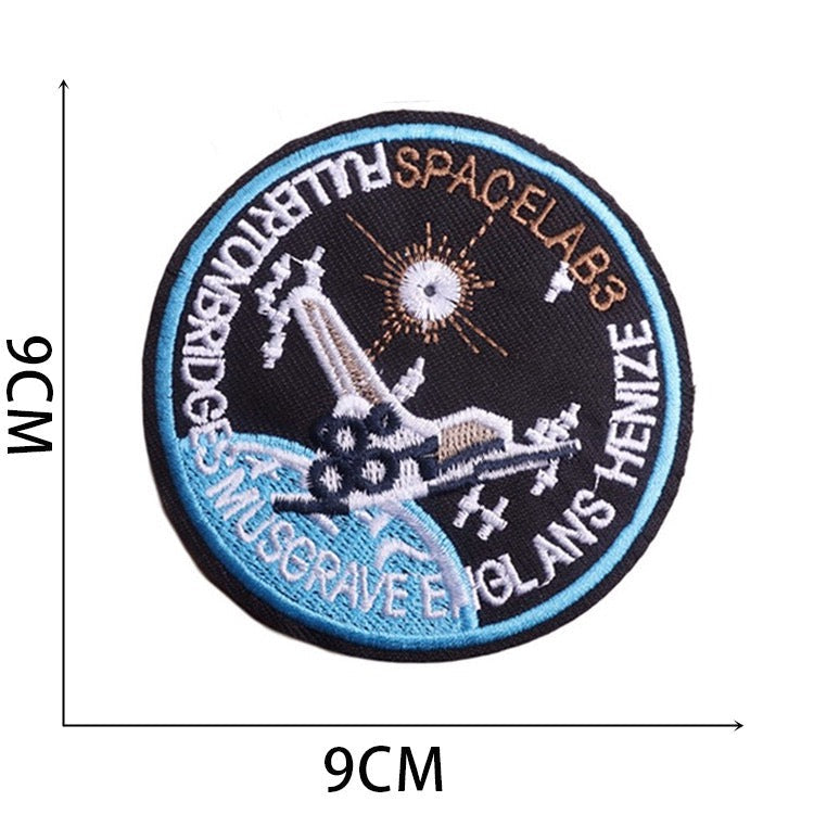 Space Exploration ① Patches (Iron-On)