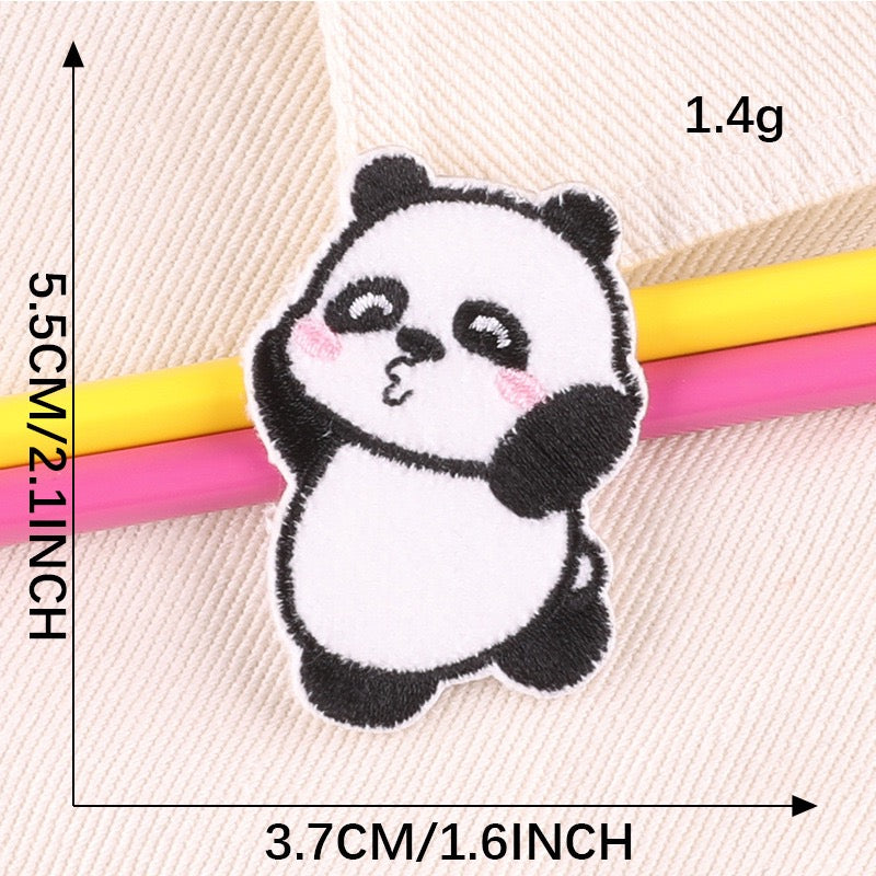 Panda Playland Embroidered Patches - Multiple Designs Available - CheerCove