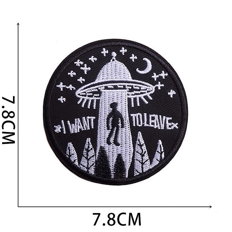 Space Exploration ② Patches (Iron-On)