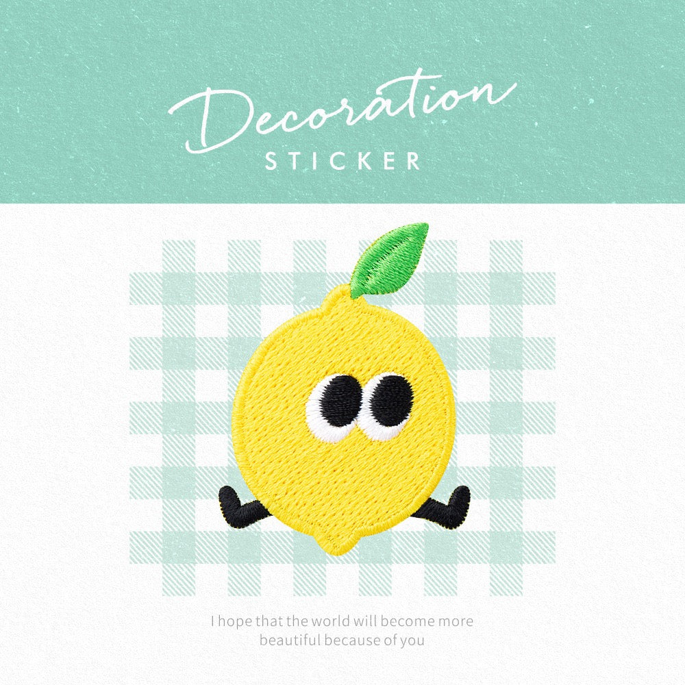 Walking Fruits & Veggies Embroidered Patches - Multiple Designs Available - CheerCove